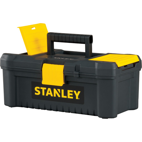 Essential&reg; Tool Box with Tray, 12-1/2" W x 7-3/8" D x 5-1/8" H, Black/Yellow Air Extreme Inc.