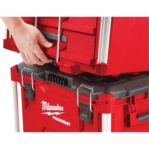 Boîte &agrave; outils avec 3 tiroirs Packout, 16-1/3" x 14-1/3" x 22-1/5", Noir/Rouge Air Extreme Inc.