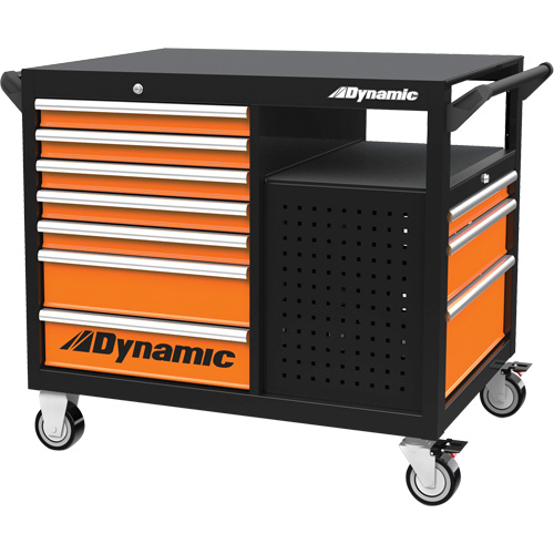 industrial Cart, 2 Tiers, 45" x 40" x 28-3/4" Air Extreme Inc.