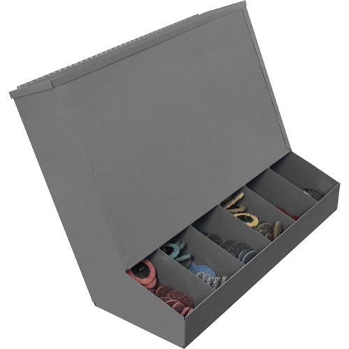 Distributeur aliment&eacute; par gravit&eacute; avec couvercle Air Extreme Inc.