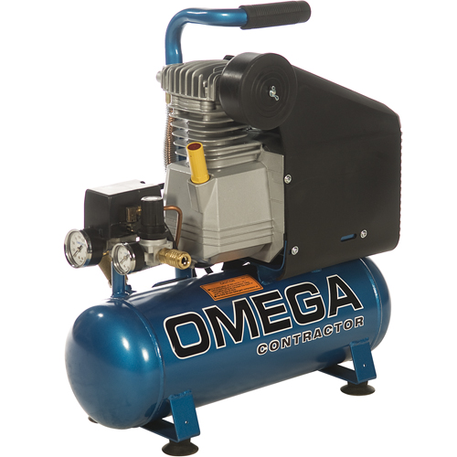 Compresseurs portatifs s&eacute;rie pour entrepreneurs - Lubrification &agrave; l'huile, entraînement direct, &eacute;lectrique, 2,6 gal. (3,2 gal. US), 125 PSI, 115/1 V Air Extreme Inc.