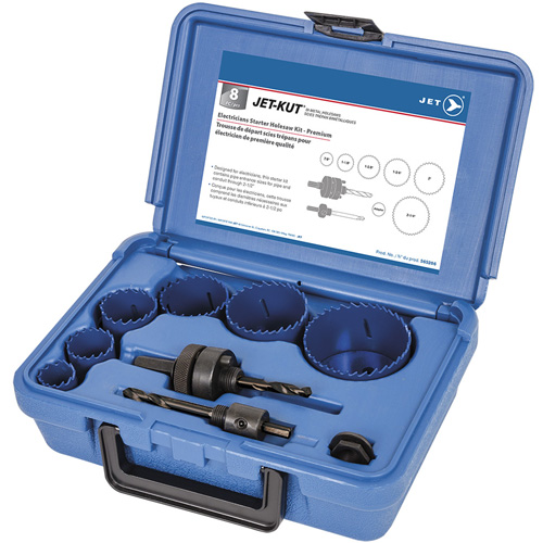 Coffret de scies-cloches haut de gamme pour &eacute;lectriciens, 8 morcea Air Extreme Inc.