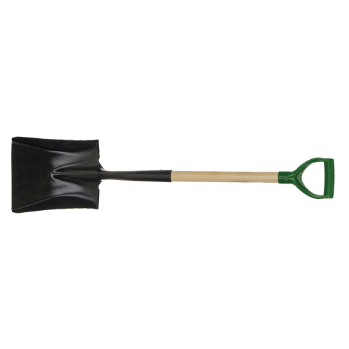 Pelle carr&eacute;e, Bois, Lame Acier durci, Manche en Prise en D, Longueur 29" Air Extreme Inc.