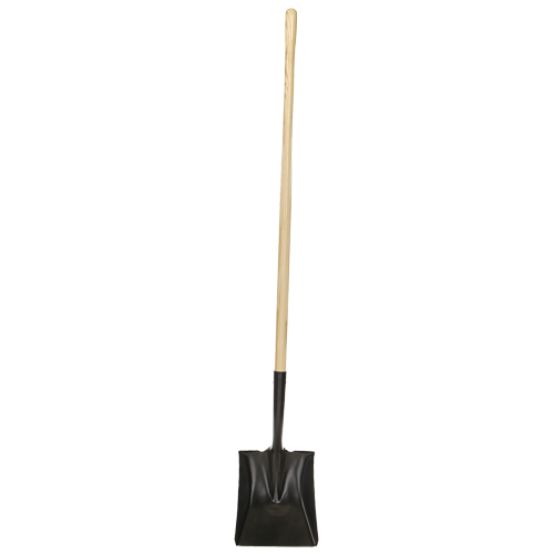 Square-Point Shovel, Wood, Tempered Steel Blade, Straight Handle, 49-1/2" Long Air Extreme Inc.