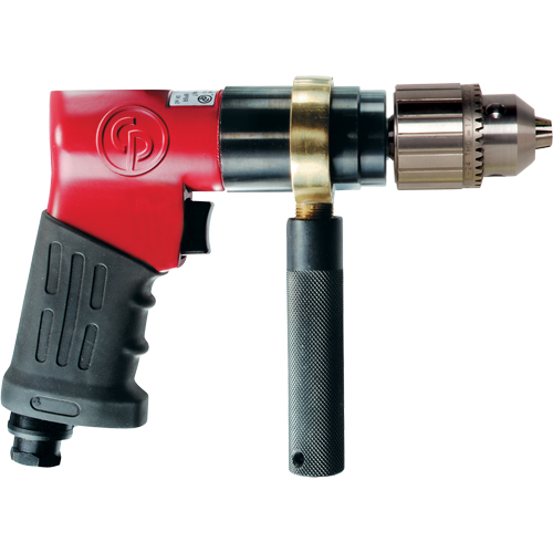 Reversible Drills, 24 CFM, 1/4" NPTF, 90 dBA, 13" Chuck, Keyed Air Extreme Inc.