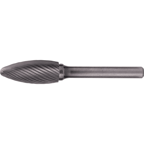 Solid Carbide Burrs - Flame Shaped, 1/8" Dia., 1/8" Shank Air Extreme Inc.