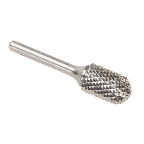 CLEVELAND Solid Carbide Burrs - Cylinder Shape with Ball Nose, SC-6, 3/5" Dia., 25.4 mm Depth of Cut Air Extreme Inc.