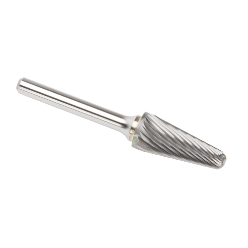 Fraises au carbure solide - Forme conique, extr&eacute;mit&eacute; rayon de 14°, 1/4" Tige Air Extreme Inc.