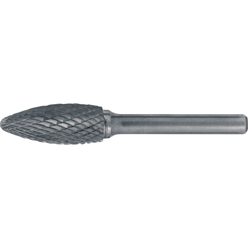 Solid Carbide Burrs - Flame Shaped, 5/16" Dia., 1/4" Shank Air Extreme Inc.