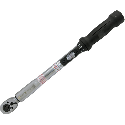 Heavy-Duty Slim Head Torque Wrench, Click, 3/8" Square Drive, 10 - 80 ft-lbs. Air Extreme Inc.