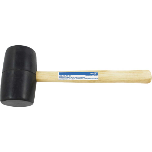 RM-32 Maillet en caoutchouc, 32 oz, Prise en Bois, 13-1/2" lo Air Extreme Inc.