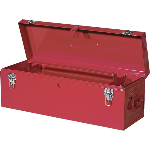TB26 Boîte en acier pour outils manuels, 8-3/4" P x 26" la x 9-3/8" h, Rouge Air Extreme Inc.