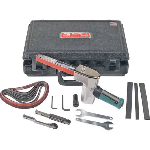Dynafile&reg; II Abrasive Belt Machines, 1/4" - 3/4", 1/4" NPTF Air Extreme Inc.
