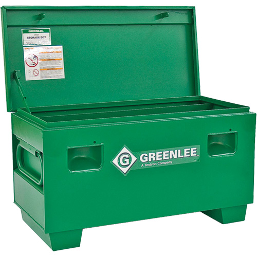 Jobsite Chest, 42" x 20" x 20", Steel, Green Air Extreme Inc.