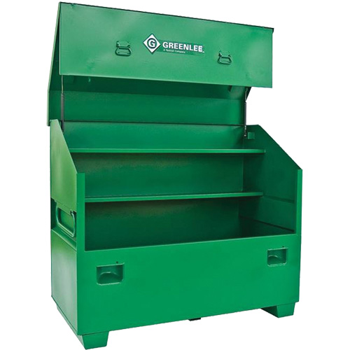 Jobsite Chest, 60" W x 30" D x 48" H, Green Air Extreme Inc.