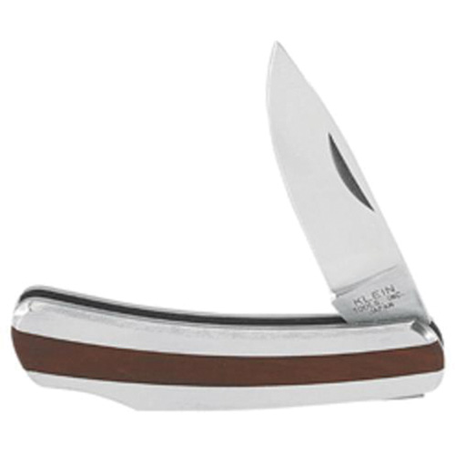 Pocket Knife with Drop Point Blade, 2-1/4" Blade, Stainless Steel Blade, Stainless Steel Handle Air Extreme Inc.