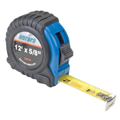 Measuring Tape , 5/8" x 12', in/ft. Graduations Air Extreme Inc.