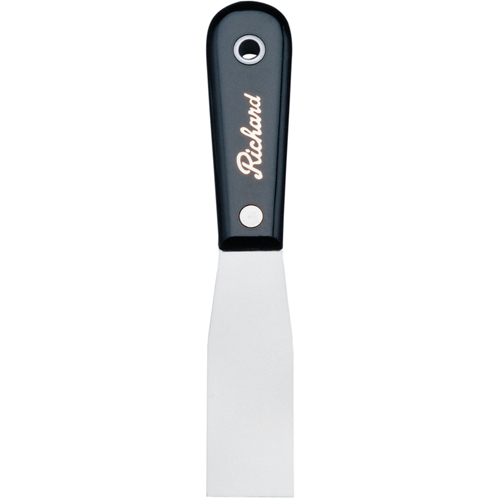 Putty Knife Stiff, Steel Blade, 1-1/4" Wide, Polypropylene Handle Air Extreme Inc.