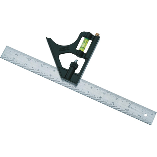 Combination Square, 12" L, 1/8"/1/16"/1/32" Graduations Air Extreme Inc.