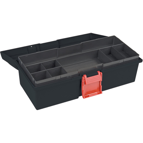 Heavy-Duty Tool Box, 15" W x 7" D x 5-1/2" H, Black Air Extreme Inc.