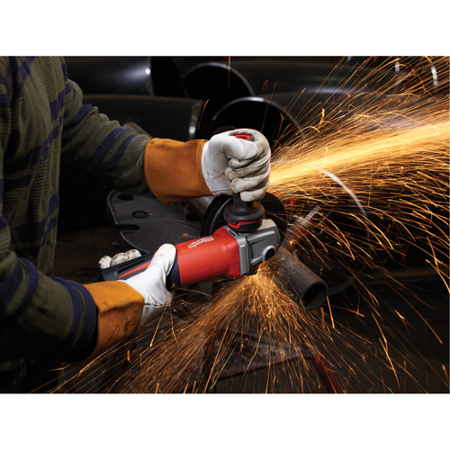 Angle Grinders With Lock-On, 6", 120 V, 12 A, 9000 RPM Air Extreme Inc.