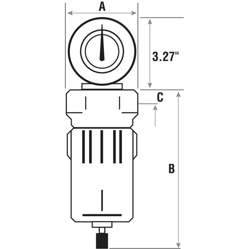 Compressed Air Filters, Modular, 3/4" NPT, Automatic Drain Air Extreme Inc.