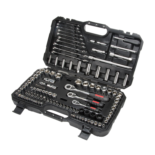 Jeux de douilles et cl&eacute;s SAE/m&eacute;triques 1/4", 3/8" et 1/2", 120 Mcx, Profond Air Extreme Inc.