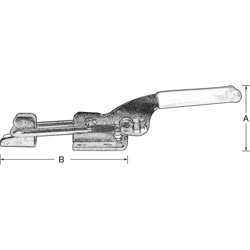 Latch Clamps, 700 lbs. Clamping Force Air Extreme Inc.