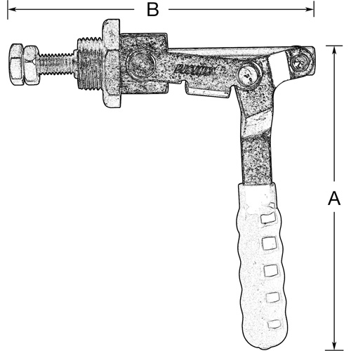 Straight Line Hold Down Clamps, 300 lbs. Clamping Force Air Extreme Inc.