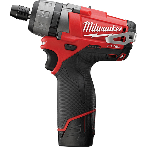 Ensemble tournevis hexagonaux &agrave; 2 vitesses M12 Fuel, 1/4", 12 V, 325 lb-po couple max., Lithium-ion bloc-pile Air Extreme Inc.