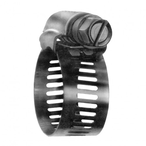 Hose Clamps - Stainless Steel Band & Screw, Min Dia. 0.563, Max Dia. 1-1/4" Air Extreme Inc.