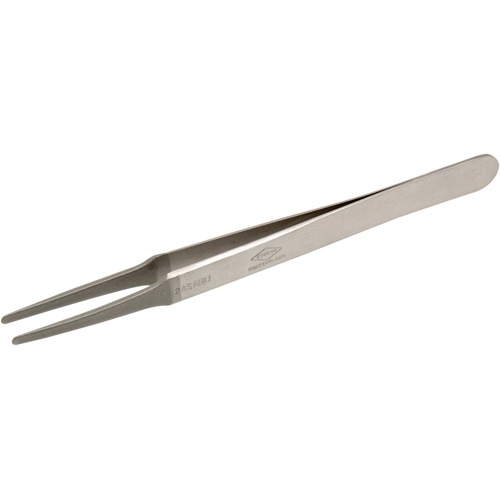 Tweezers - Flat Round Tips, Straight - 4.75" (120 mm) Air Extreme Inc.