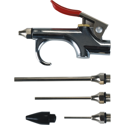 Blow Gun Kit with 5 Interchangeable Tips Air Extreme Inc.