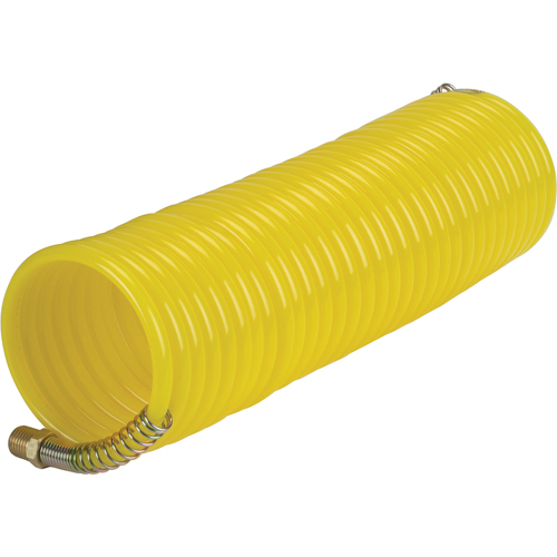 Tuyaux pneumatiques en nylon spiral&eacute; a/raccords, Air, 1/4" DI x 25' lo, Nylon, 200 psi &agrave; 23°C Air Extreme Inc.