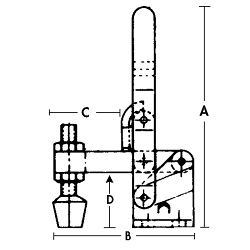 Vertical Hold-Down Clamps - 201 Series Air Extreme Inc.