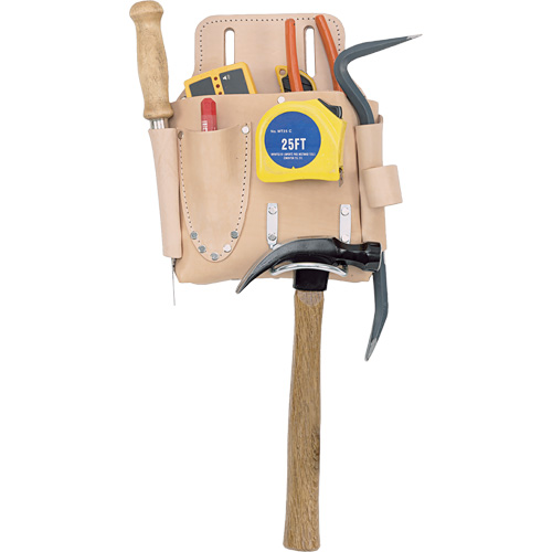 Drywall Tool Pouch, Tool Holder, Leather, 7 Pockets Air Extreme Inc.
