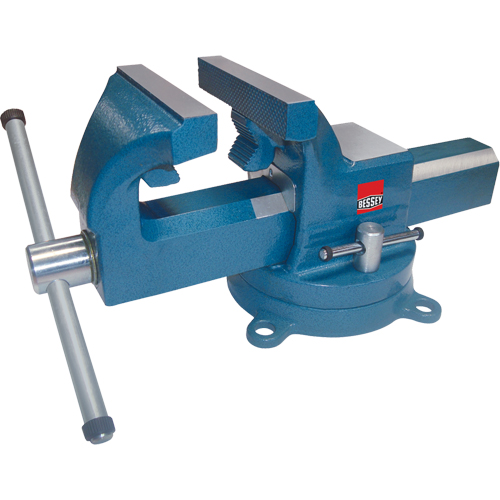 Heavy-Duty Industrial Bench Vises, 4" Jaw Width, 2-3/8" Throat Depth Air Extreme Inc.