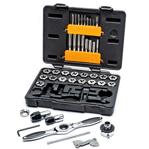SAE Ratcheting Tap & Die Set, 42 Pieces Air Extreme Inc.