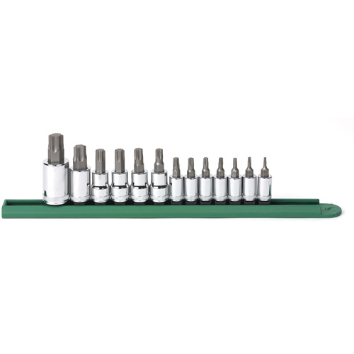 Jeu de douilles &agrave; embouts, Torx, Prise 1/2"/1/4"/3/8", 13 mrcx Air Extreme Inc.
