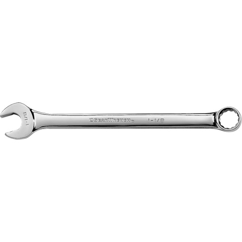 Long Pattern Combination Wrench, 12 Point, 1-1/8", Chrome Finish Air Extreme Inc.