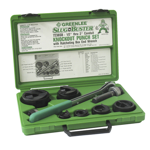 Knockout Kit with Ratchet and SlugBuster&reg; Punches Air Extreme Inc.