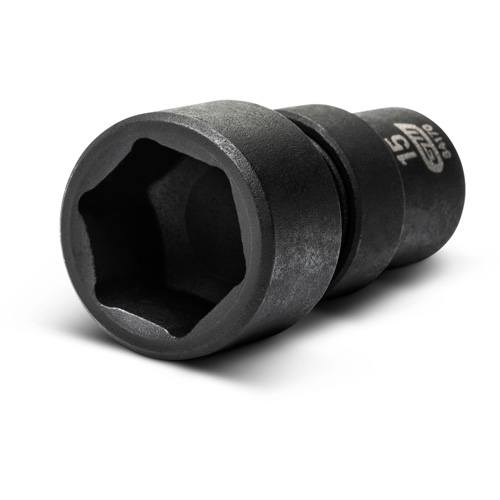 Jeu de 12 douilles m&eacute;triques flexibles universelles &agrave; chocs 1/4" &agrave; 6 pans Air Extreme Inc.