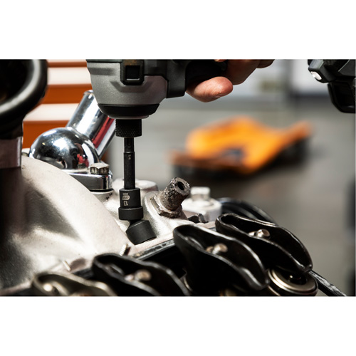 Jeu de 12 douilles m&eacute;triques flexibles universelles &agrave; chocs 1/4" &agrave; 6 pans Air Extreme Inc.