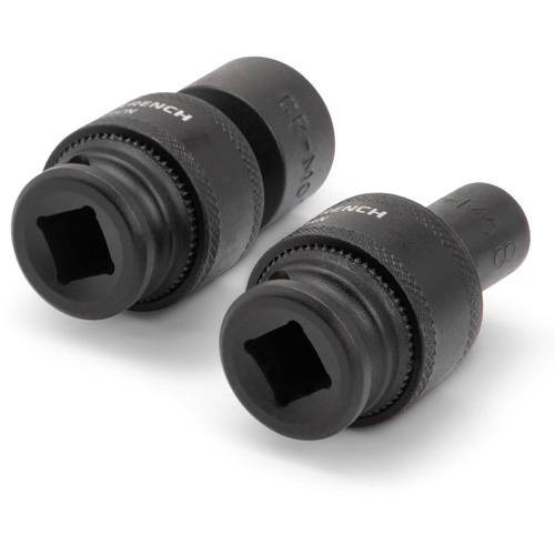 Jeu de 15 douilles m&eacute;triques flexibles universelles &agrave; chocs 3/8" &agrave; 6 pans Air Extreme Inc.