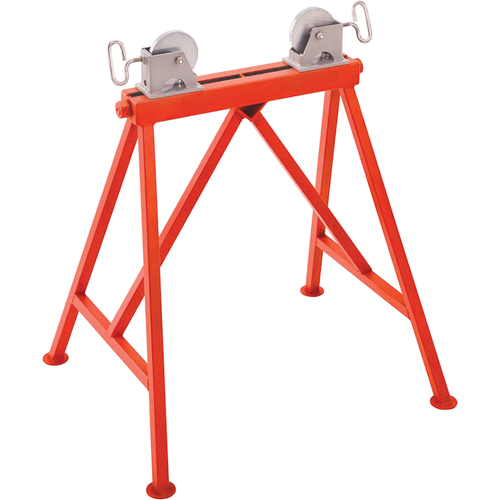 Adjustable Stand with Steel Roller #AR99, 36" Max. Pipe Capacity, 2500 lbs. Max. Weight Capacity Air Extreme Inc.