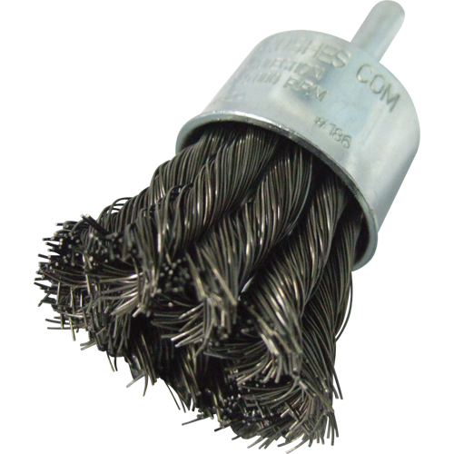 Knotted Wire End Brushes, 1" Dia., 0.014" Wire Dia., 1/4" Shank Air Extreme Inc.