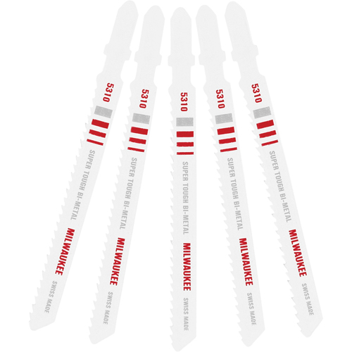 Lame de scie sauteuse, Bim&eacute;tal, Tige en T, 4" lo, 10 dents par pouce Air Extreme Inc.