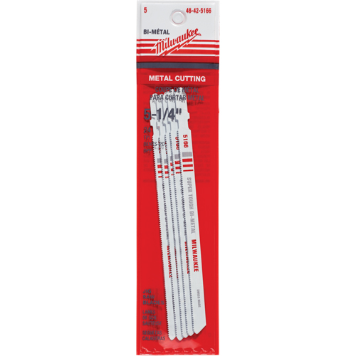 Jigsaw Blade, Bi-Metal, T-Shank, 5-1/4" L, 24 TPI Air Extreme Inc.