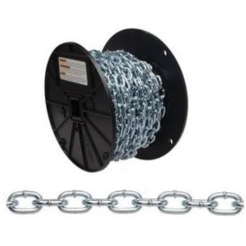 Chaîne torsad&eacute;e, Acier &agrave; faible teneur en carbone, #4 x 100' (30,4 m) l, Charge d'utilisation 215 lb (0,1075 tonne) Air Extreme Inc.