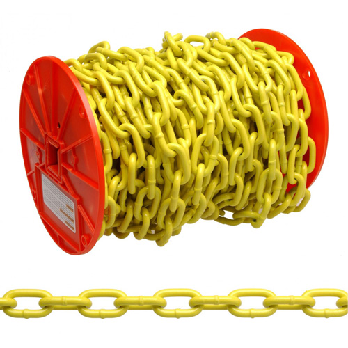Chaîne ronde &eacute;prouv&eacute;e, Acier &agrave; faible teneur en carbone, 1/4" x 60' (18,3 m) l, Calibre 30, Charge d'utilisation 1300 lb (0,65 tonne) Air Extreme Inc.